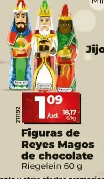 Dia Figuras de Reyes Magos De Chocolate oferta