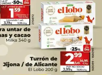 Dia Turrón de Jijona / De Alicante oferta
