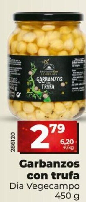 Dia Garbanzos Con Trufa oferta