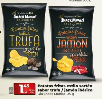 Dia Patatas Fritas Estilo Sartén Sabor Trufa / Jamón Ibérico oferta