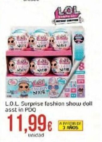 FROIZ L.O.L. Surprise Fashion Show Doll Asst In PDQ oferta