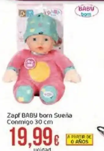 FROIZ Zapf BABY Born Sueña Conmigo 30cm oferta