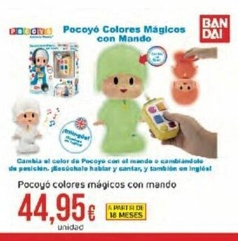 FROIZ Pocoyó Colores Mágicos Con Mando oferta