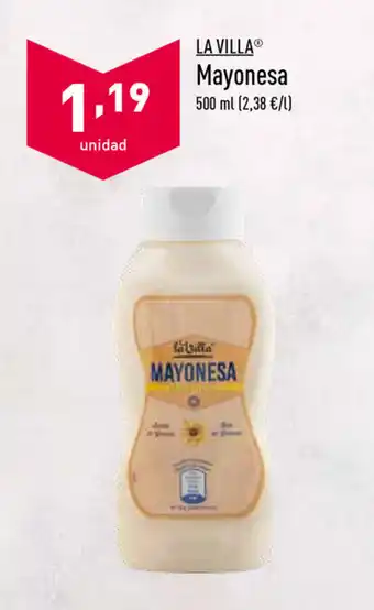 ALDI La Villa Mayonesa 500ml oferta