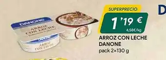 Masymas Arroz con leche danone oferta