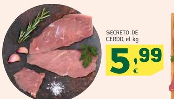 HiperDino Secreto de Cerdo oferta