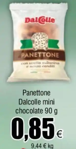 FROIZ Panettone Dalcolle Mini Chocolate 90g oferta