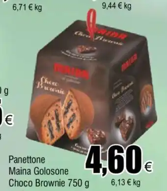 FROIZ Panettone Maina Golosone Choco Brownie 750g oferta
