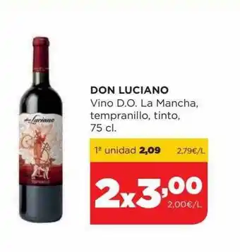 Alimerka Don luciano vino d.o. la mancha tempranillo tinto oferta