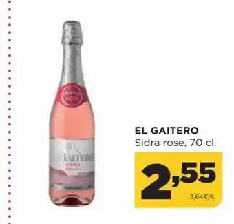 Alimerka El gaitero sidra rose oferta