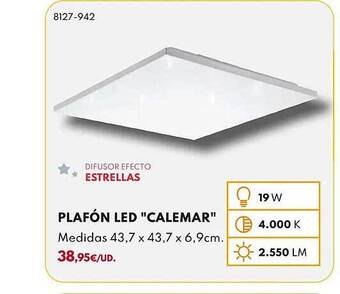 BricoCentro Plafón led oferta