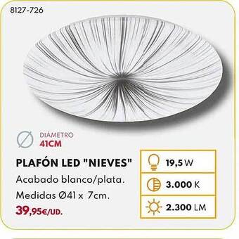 BricoCentro Plafón led oferta