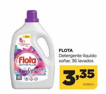 Alimerka Flota detergente líquido soñar 36 lavados oferta