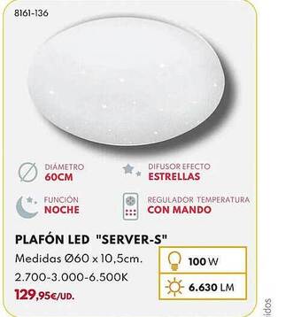 Plafón led
