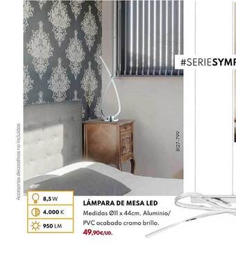 BricoCentro Lámpara de mesa led oferta