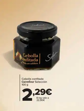 Carrefour Cebolla confitada carrefour selección oferta