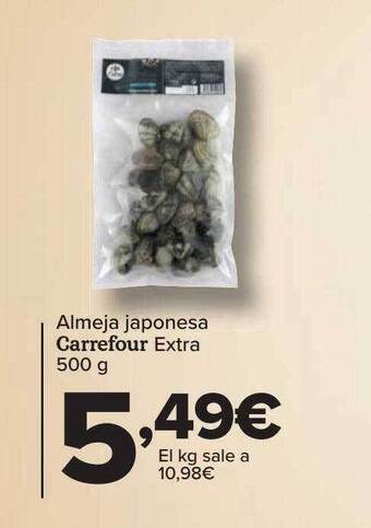 Carrefour Almeja japonesa carrefour extra oferta