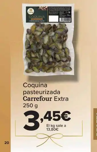 Carrefour Coquina pasteurizada carrefour extra oferta