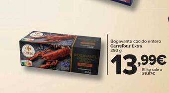 Carrefour Bogavante cocido entero carrefour extra oferta
