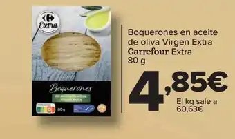 Carrefour Boquerones en aceite de oliva virgen extra carrefour extra oferta