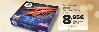Carrefour Gambón extra grande carrefour extra oferta