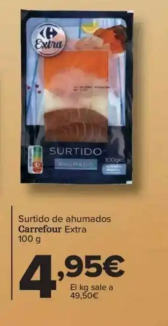 Carrefour Surtido de ahumados carrefour extra oferta