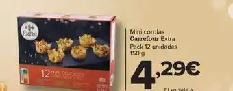 Carrefour Mini corolas carrefour extr apack 12 oferta