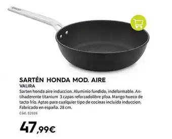 ferrOkey Sartén honda mod. aire valira oferta