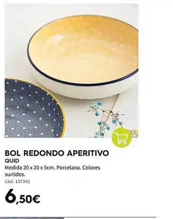 ferrOkey Bol redondo aperitivo quid oferta
