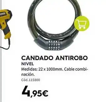 ferrOkey Candado antirobo nivel oferta