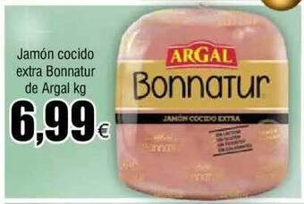 FROIZ Jamón cocido extra bonnatur de argal kg oferta