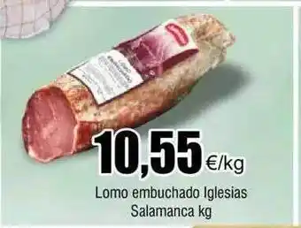 FROIZ Lomo embuchado inglesias salamanca kg oferta