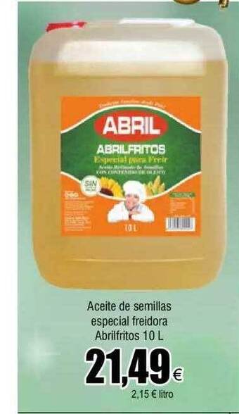 FROIZ Aceite de semillas especial freidora abrilfritos oferta