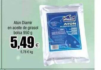 FROIZ Atún diamir en aceite de girasol oferta