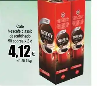 FROIZ Café nescafé classic descafeinado oferta