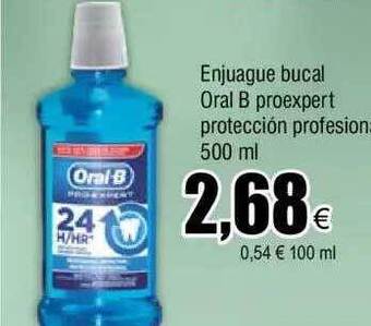 FROIZ Enjuague bucal oral b proexpert protección profesional oferta