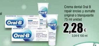 FROIZ Crema dental oral b repair encias y esmalte original o blanqueante oferta