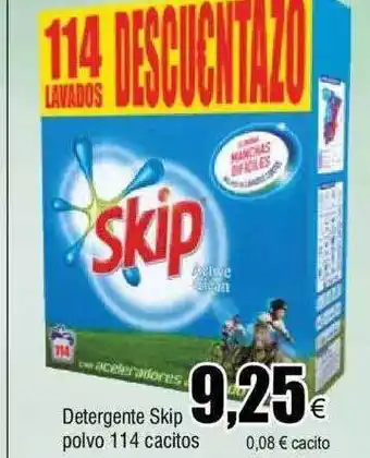 FROIZ Detergente skip polvo oferta