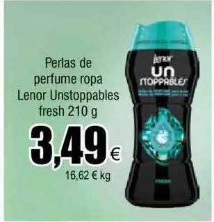 FROIZ Perlas de perfume ropa lenor unstoppables fresh oferta