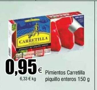 FROIZ Pimientos carretilla piquillo enteros oferta