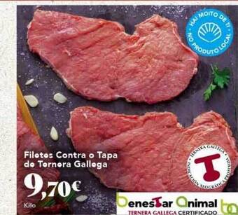 Gadis Filetes contra o tapa de ternera gallega oferta