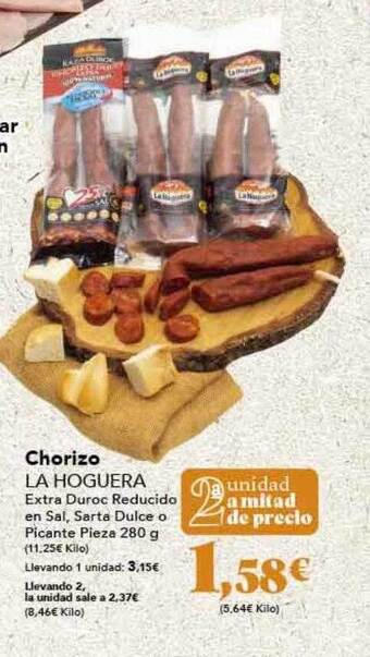 Gadis Chorizo la hoguera oferta