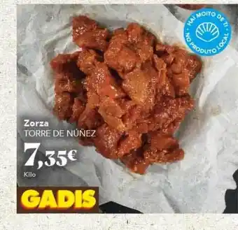 Gadis Zorza torre de núnez oferta
