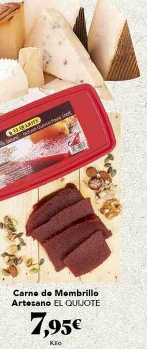Gadis Carne de membrillo artesano el quijote oferta