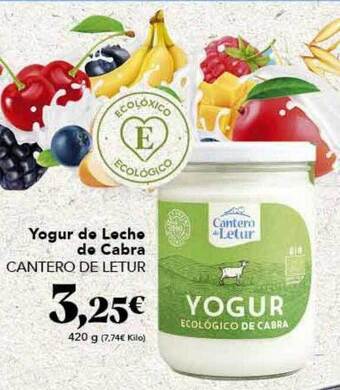 Gadis Yogur de leche de cabra cantero de letur oferta
