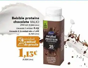 Gadis Bebile proteína chocolate valio oferta
