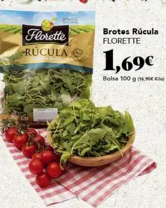 Gadis Brotes rúcula florette oferta