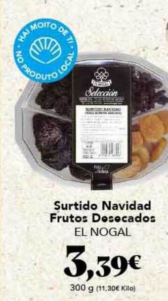 Gadis Surtido navidad frutos desecados el nogal oferta