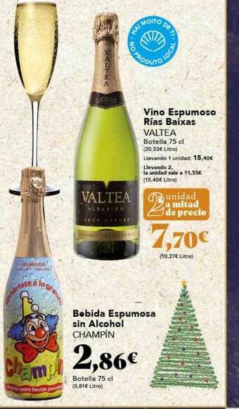 Gadis Bebida espumosa sin alcohol champíñ oferta