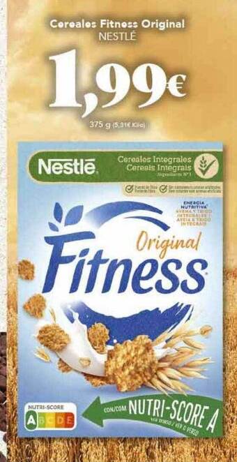 Gadis Cereales fitness original nestlé oferta